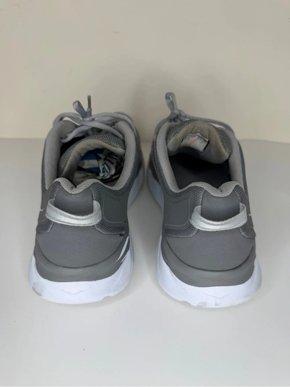 Hoka One One lightweight grey